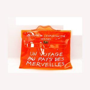 Hermès 1998 Clear Orange Souvenir De L'Exposition Kelly Translucent 241115